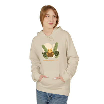Nature-Inspired Fleece Hoodie | Cozy Unisex Sweatshirt for Outdoor Lovers, Great for Camping, Hiking, Gift for Adventurers - MaisonThreadory