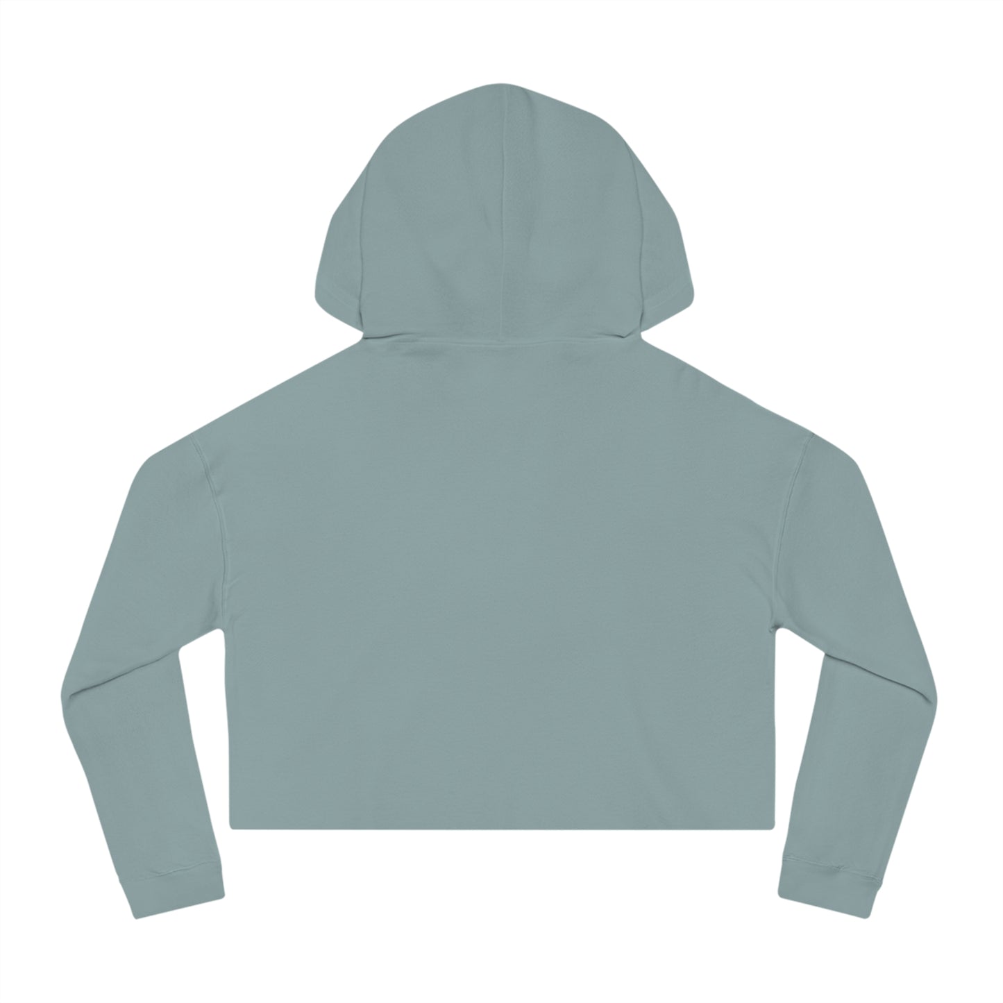 Chic Women's Cropped Hooded Sweatshirt, Trendy Fashion, Perfect for Casual Outings, Summer Nights, Gift for Her, Stylish Layering
