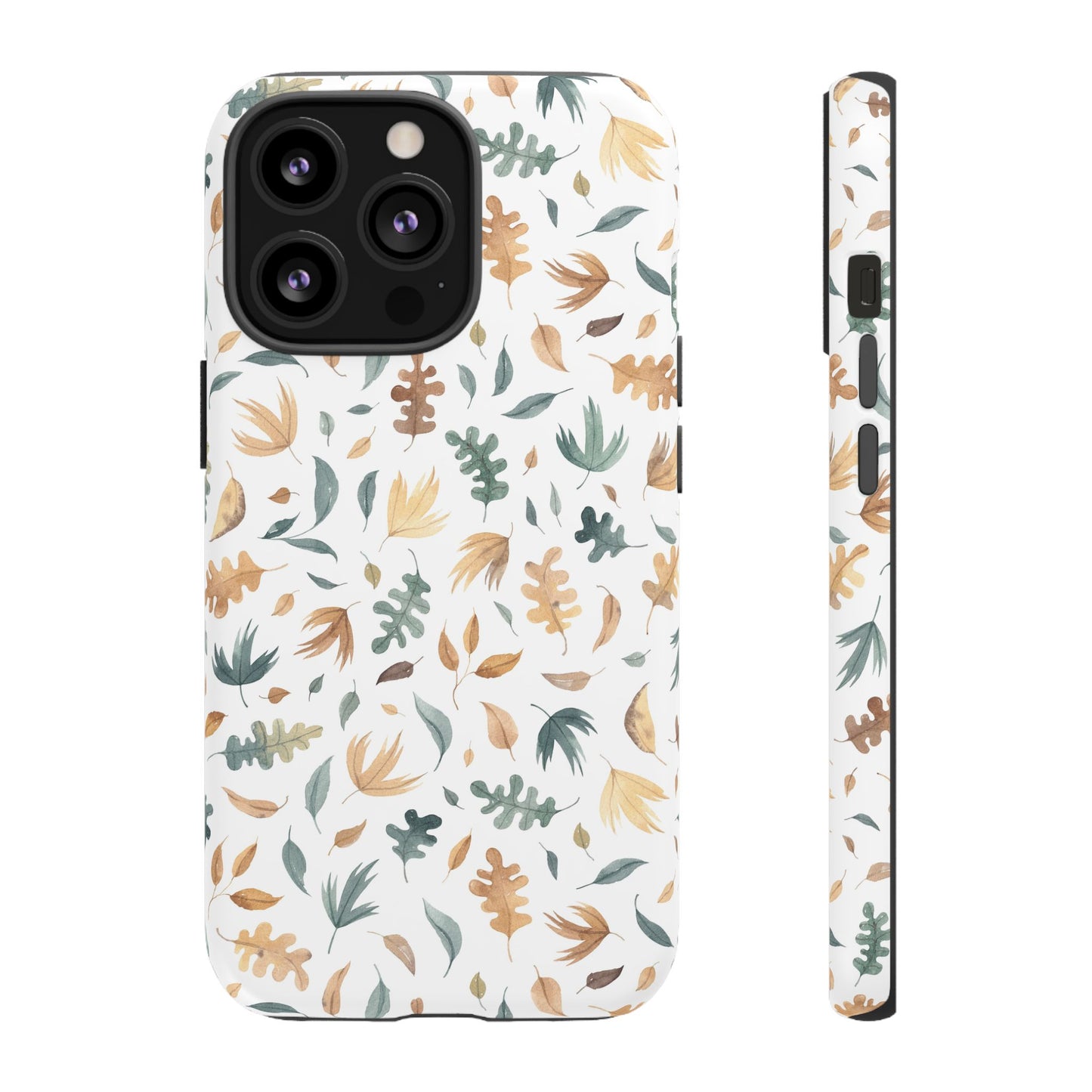 Stylish Floral Phone Case - Tough Cases, Nature-Inspired Design, Gift for Her, Phone Accessory, Floral Pattern Cover