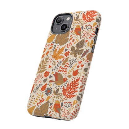 Floral Phone Case - Tough Cases for Nature Lovers, Stylish Cover, Nature-Themed Gift, Phone Accessories, Fall Aesthetic