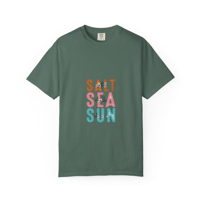Salt Sea Sun Graphic Tee — Beach Vibes Summer T-Shirt