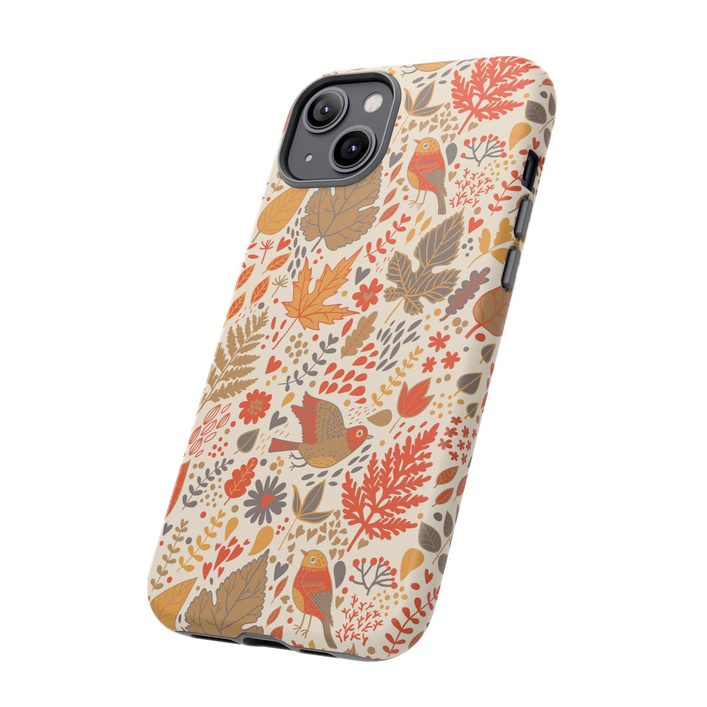 Floral Phone Case - Tough Cases for Nature Lovers, Stylish Cover, Nature-Themed Gift, Phone Accessories, Fall Aesthetic