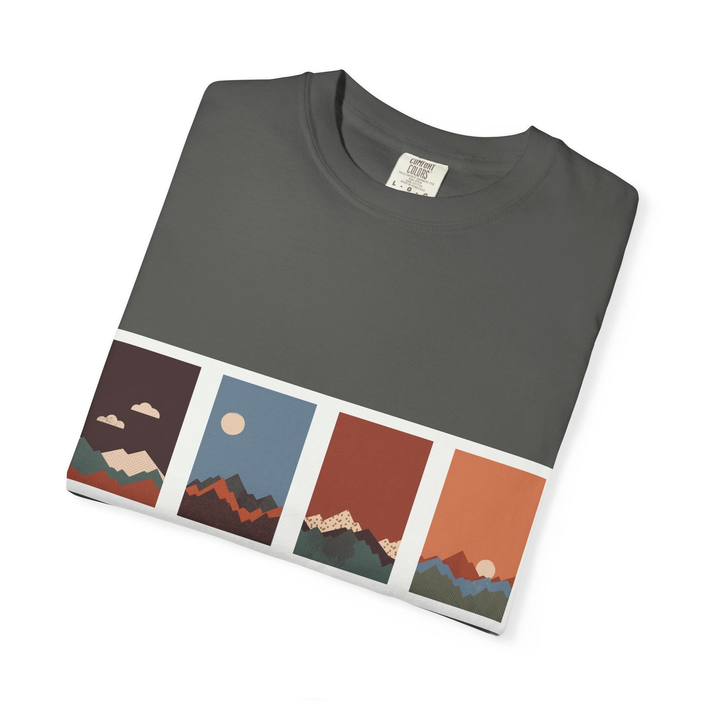 Unisex Mountain Sunset T-Shirt | Cozy Casual Wear, Nature Lover Gift, Travel Tee, Outdoor Adventure Shirt, Hiking Apparel