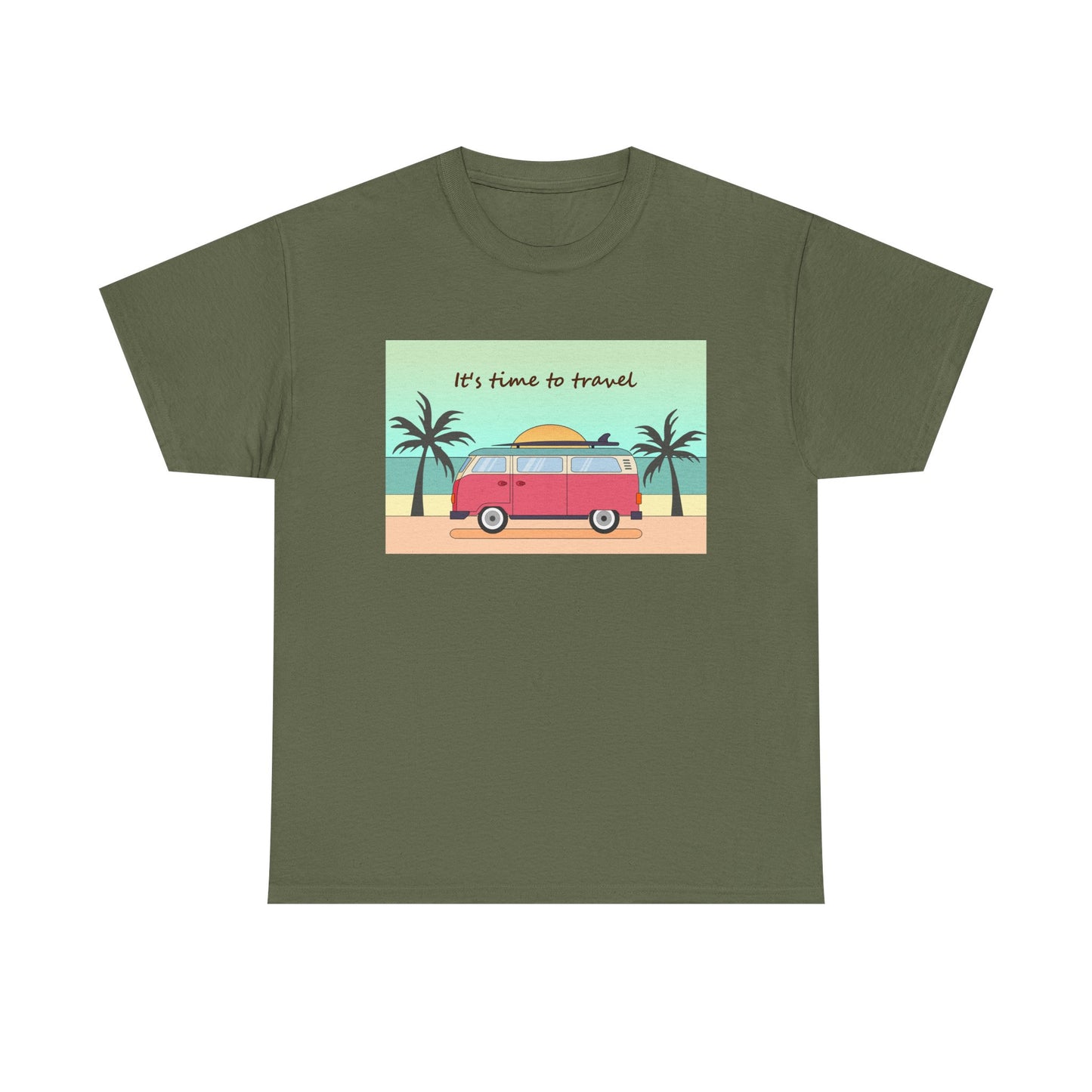 Van Life T-Shirt, Adventure Graphic Tee, Road Trip Unisex Shirt, Nature Wanderlust Top, Camping Hiking Apparel - MaisonThreadory