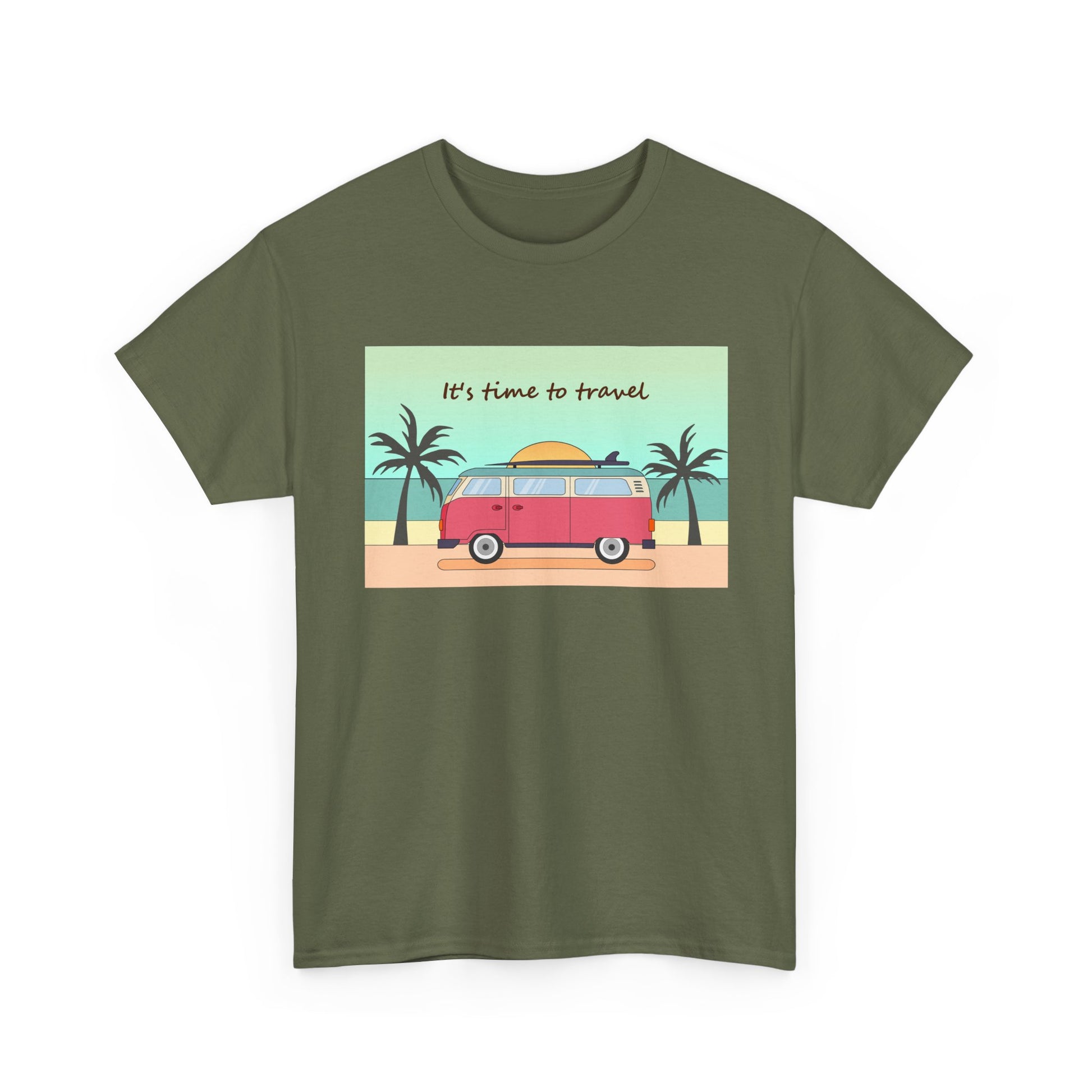 Van Life T-Shirt, Adventure Graphic Tee, Road Trip Unisex Shirt, Nature Wanderlust Top, Camping Hiking Apparel - MaisonThreadory