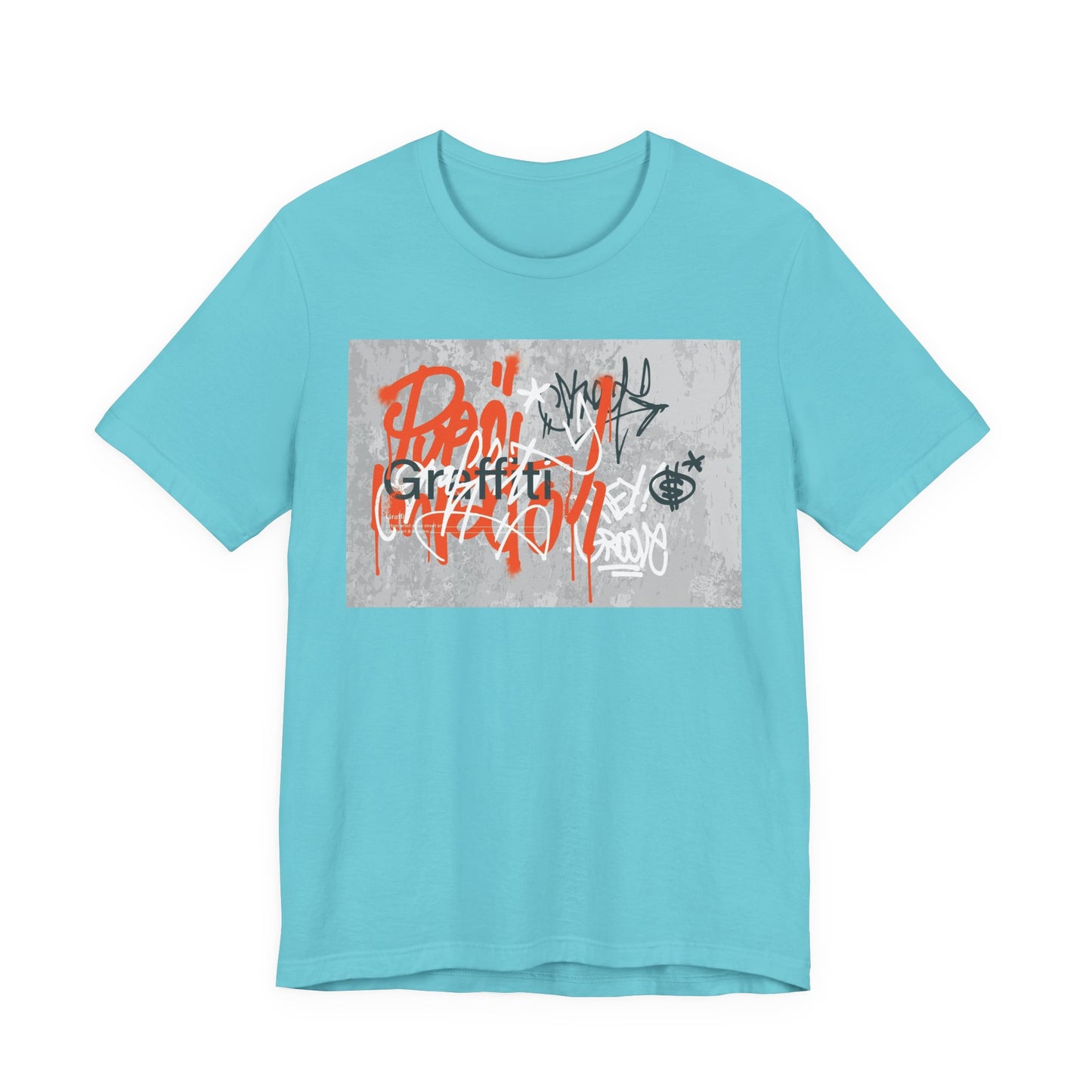 Urban Graffiti Graphic Tee, Cool Streetwear, Unisex Casual Top, Trendy Gift for Art Lovers, Stylish Outfit for Events, Art and Culture Tee - MaisonThreadory