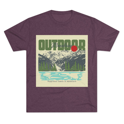 Outdoor Adventure Tee, Unisex Tri-Blend Crew Shirt, Perfect Gift for Nature Lovers, Hiking Enthusiasts, Travel Souvenir, Eco-Friendly [...]