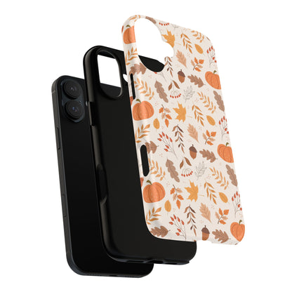Autumn Floral Phone Case - Tough Magnetic Cases for Fall, Seasonal Accessories, Nature Lover Gifts, Cute Phone Cover, Unique Phone Case - MaisonThreadory