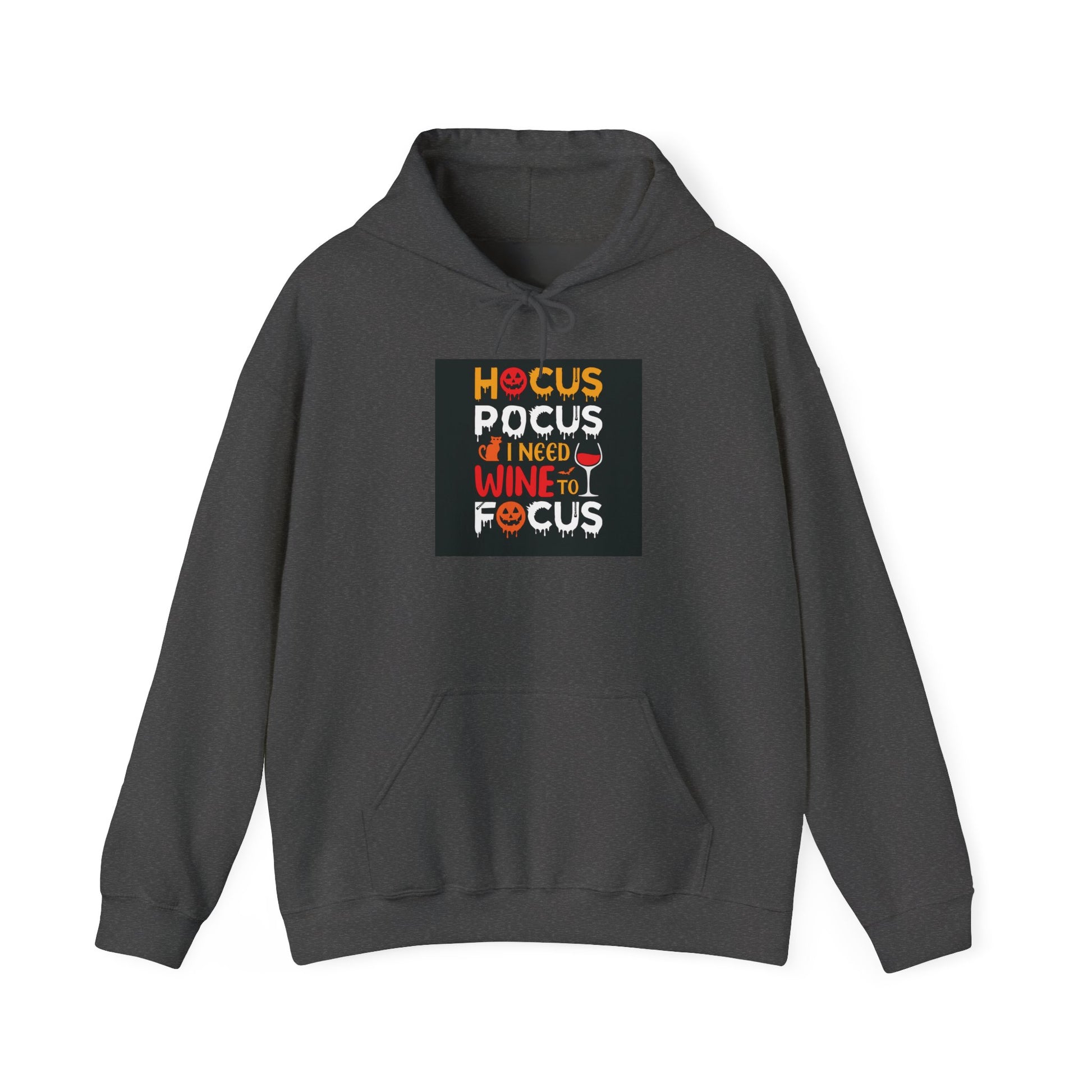 Hocus Pocus Hoodie - Halloween Sweatshirt | Wine Lovers Gift | Cozy Fall Apparel | Unisex Sweatshirt | Fun Autumn Style | Trick or [...] - MaisonThreadory