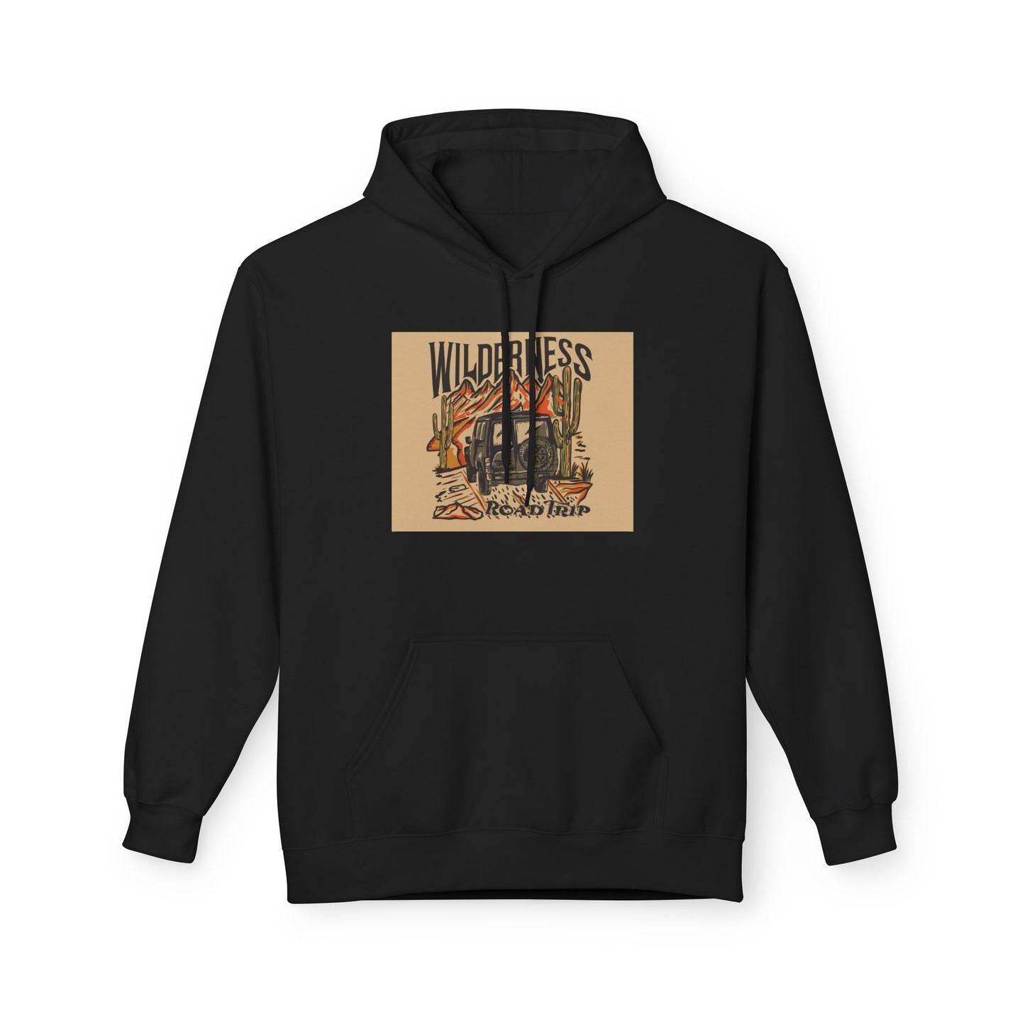 Wilde Bless Fleece Hoodie - Unisex, Cozy Style, Perfect for Casual Wear, Gifts, Outdoor Adventures, Festivals - MaisonThreadory