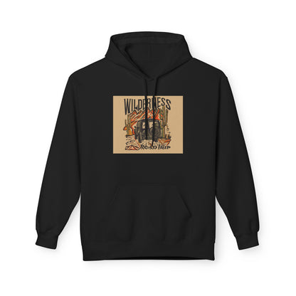 Wilde Bless Fleece Hoodie - Unisex, Cozy Style, Perfect for Casual Wear, Gifts, Outdoor Adventures, Festivals - MaisonThreadory