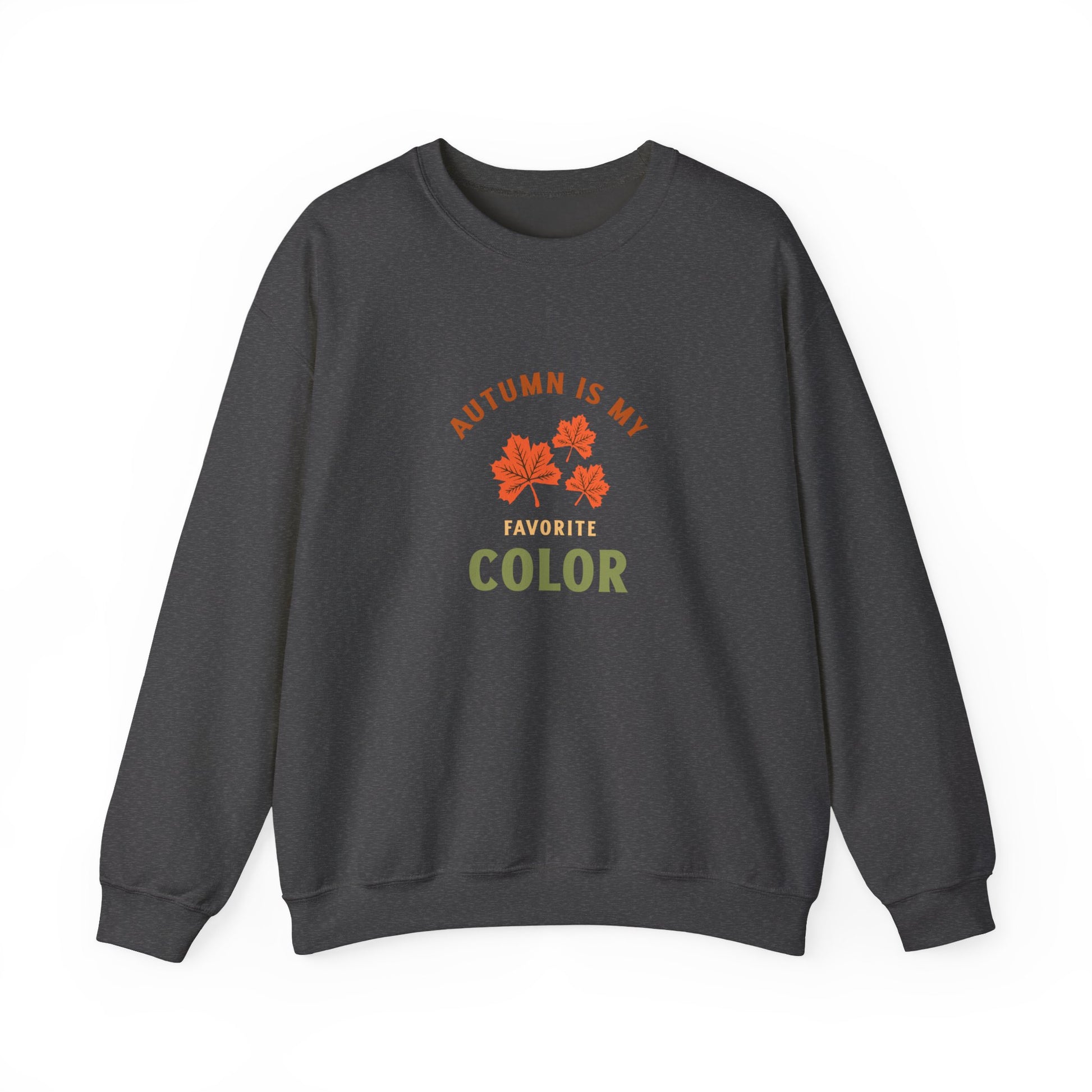 Autumn-Inspired Unisex Crewneck Sweatshirt - Cozy Fall Apparel, Gift for Her, Birthday Present, Family Gathering, Seasonal Fashion - MaisonThreadory