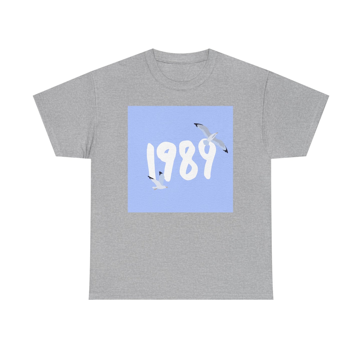 1989 Vintage Unisex Heavy Cotton Tee, Casual Shirt, Gift for Music Lovers, Classic Graphic Tee, Music Celebration Apparel - MaisonThreadory