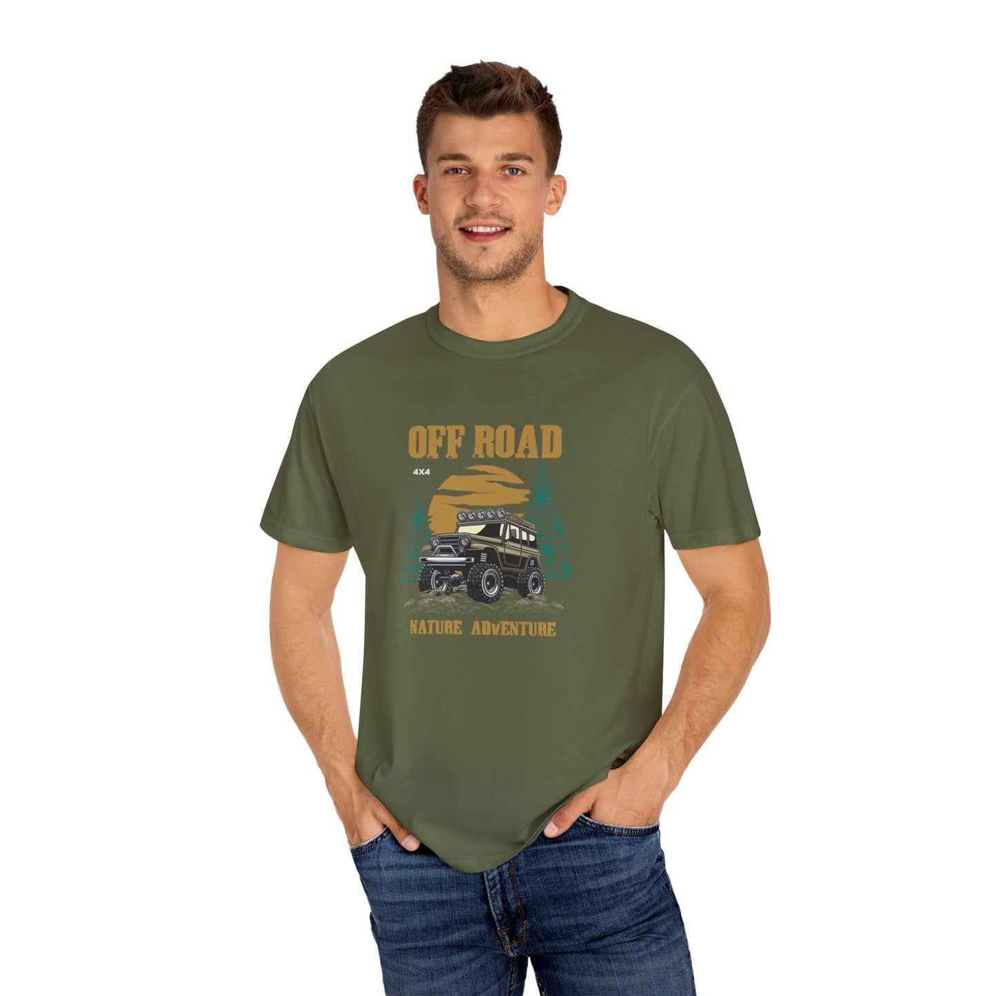 Offroad Adventure T-Shirt, Outdoor Graphic Tee, Mountain Climber Shirt, Nature Lover Gift, Hiking Apparel, Adventure Clothing