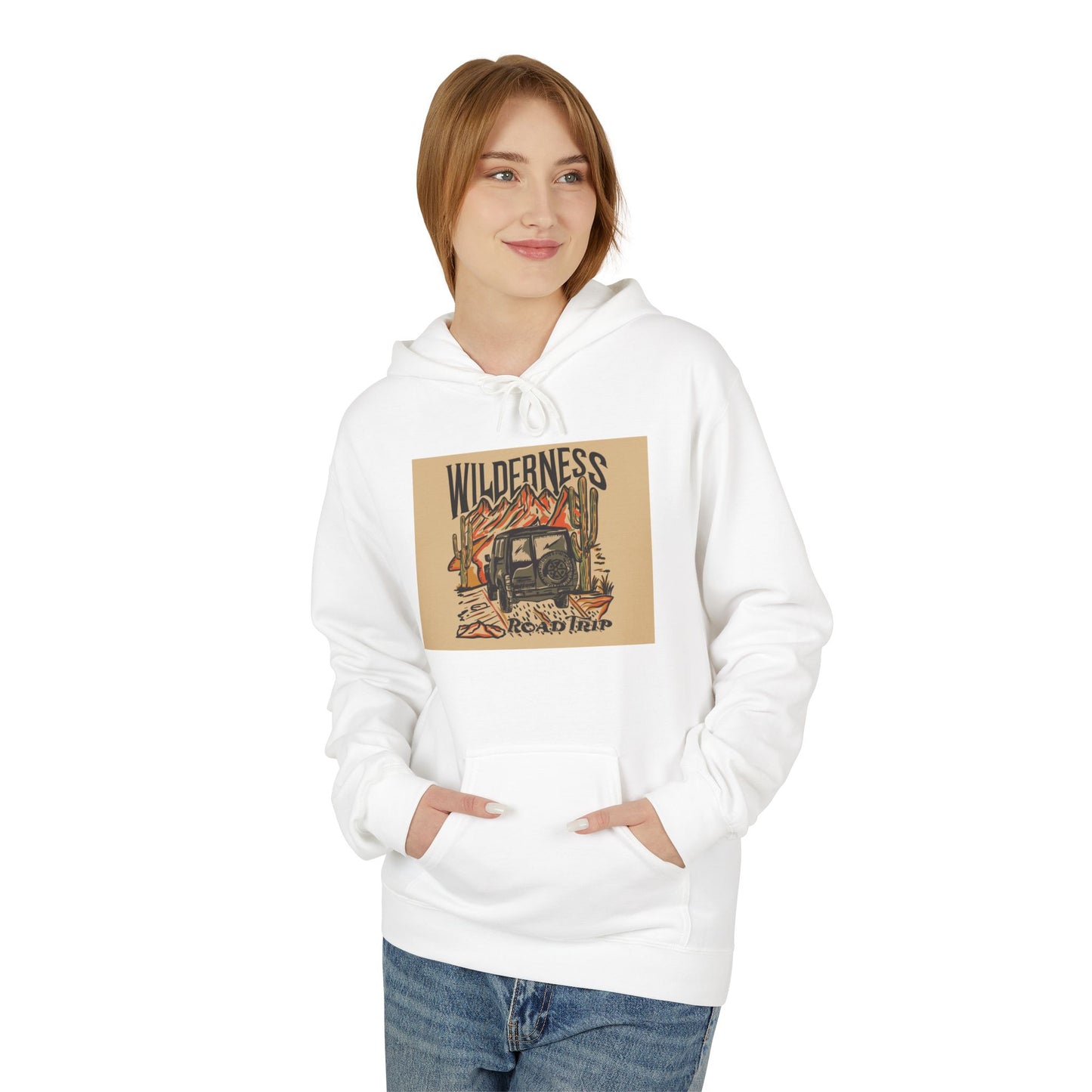 Wilde Bless Fleece Hoodie - Unisex, Cozy Style, Perfect for Casual Wear, Gifts, Outdoor Adventures, Festivals - MaisonThreadory