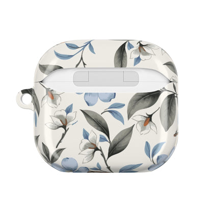 Floral AirPod Case - Elegant, Floral Design, Gift for Music Lovers, Personalized Tech Accessory, Cute AirPods Cover - MaisonThreadory