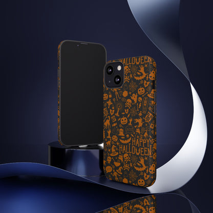 Halloween Phone Case, Tough Cases with Spooky Design, Trick or Treat Accessories, Perfect for Halloween Decor, Gift for Halloween Lovers