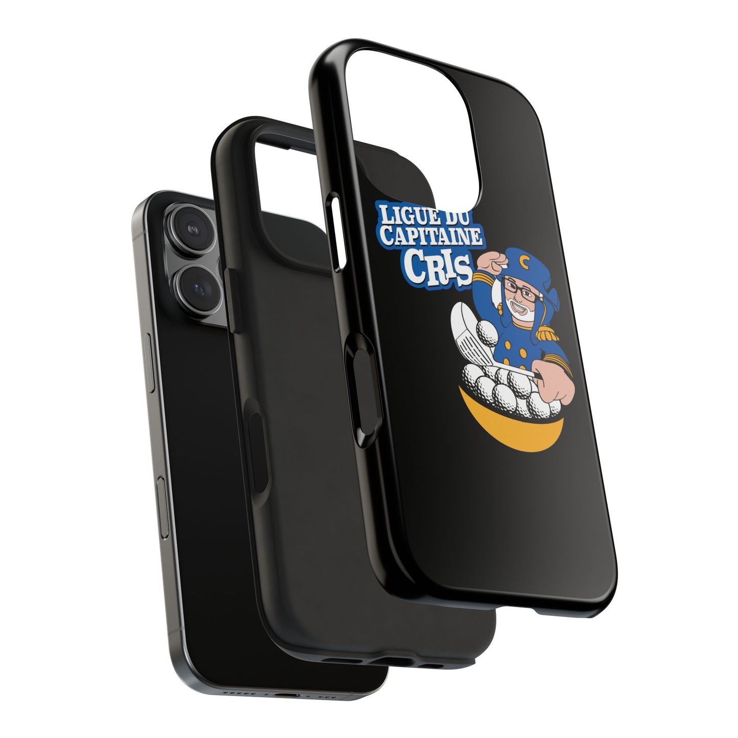 Ligue du Capitaine Cris Tough Phone Cases | Unique Gift for Sports Fans, Durable Protection, Fun & Stylish Design, Baseball Lover's [...]