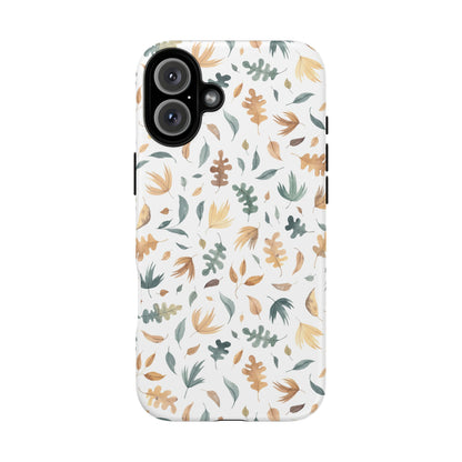 Stylish Floral Phone Case - Tough Cases, Nature-Inspired Design, Gift for Her, Phone Accessory, Floral Pattern Cover