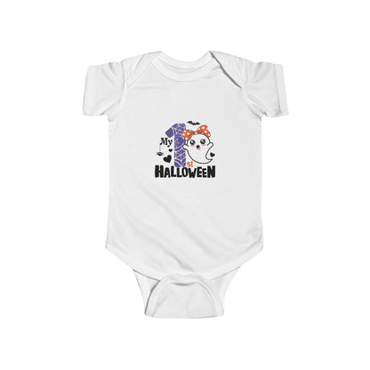 Halloween Infant Bodysuit, Cute Baby Costume, My First Halloween Outfit, Baby Shower Gift, Fall Celebration Clothing - MaisonThreadory