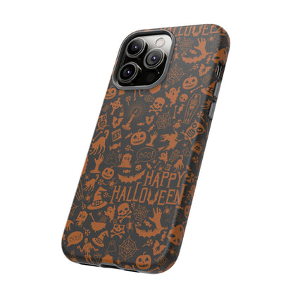 Halloween Phone Case, Tough Cases with Spooky Design, Trick or Treat Accessories, Perfect for Halloween Decor, Gift for Halloween Lovers