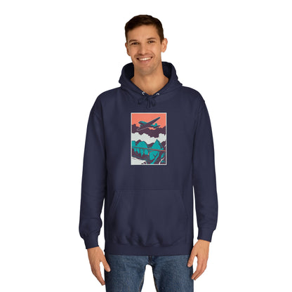 Unisex College Hoodie with Retro Adventure Design | Cozy Sweatshirt for Students, Travel Enthusiasts, Gift Idea, Casual Wear, College [...]