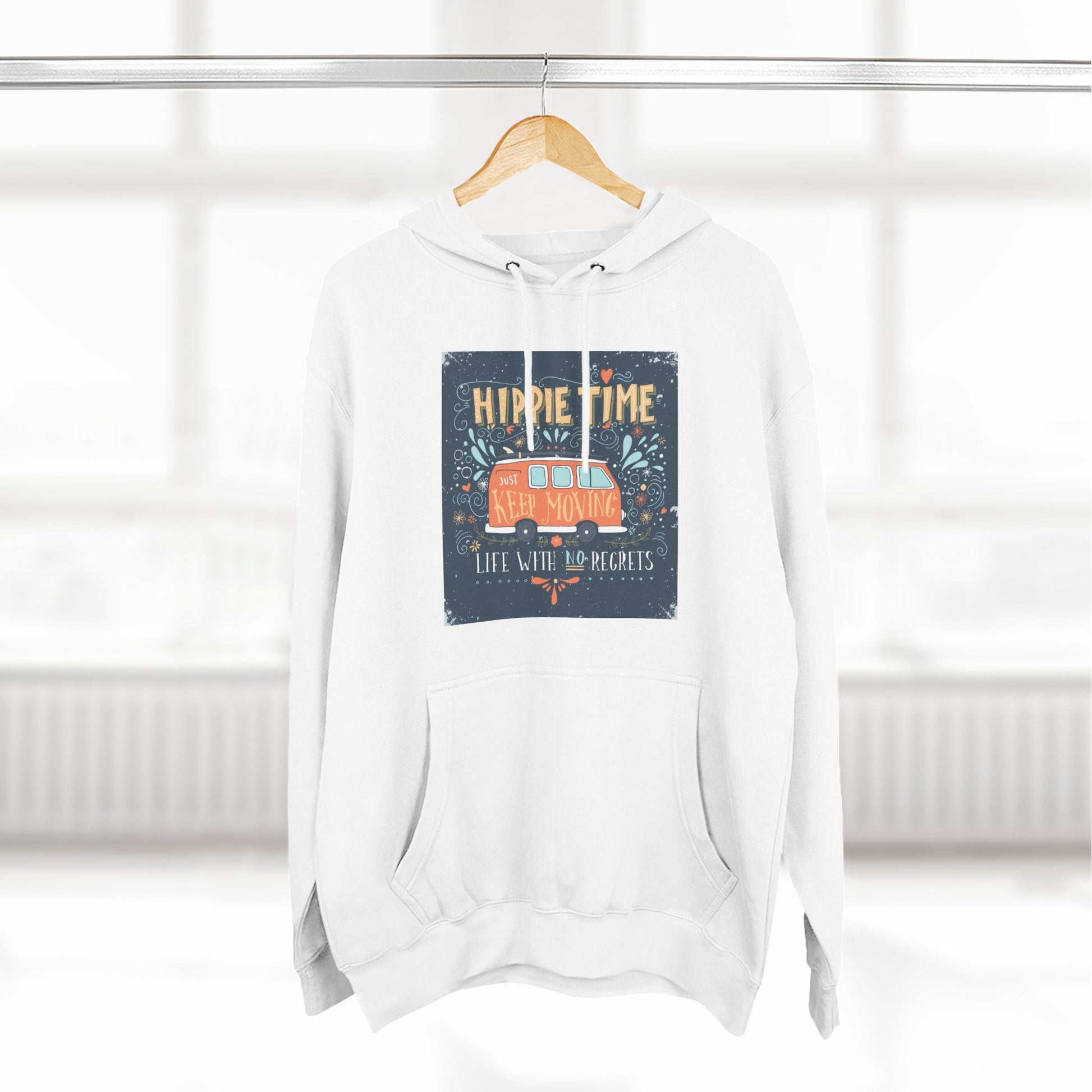 Hip & Cozy Fleece Hoodie - Perfect for Chill Vibes, Gift for Her, Winter Wear, Relaxed Style, Casual Layering - MaisonThreadory