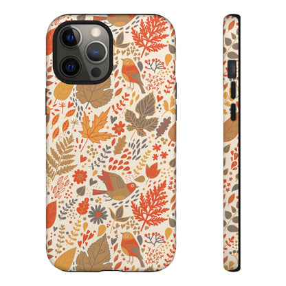 Floral Phone Case - Tough Cases for Nature Lovers, Stylish Cover, Nature-Themed Gift, Phone Accessories, Fall Aesthetic