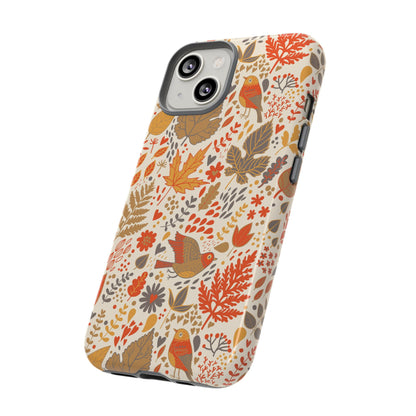 Floral Phone Case - Tough Cases for Nature Lovers, Stylish Cover, Nature-Themed Gift, Phone Accessories, Fall Aesthetic