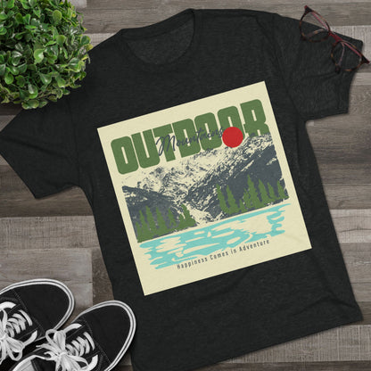 Outdoor Adventure Tee, Unisex Tri-Blend Crew Shirt, Perfect Gift for Nature Lovers, Hiking Enthusiasts, Travel Souvenir, Eco-Friendly [...]