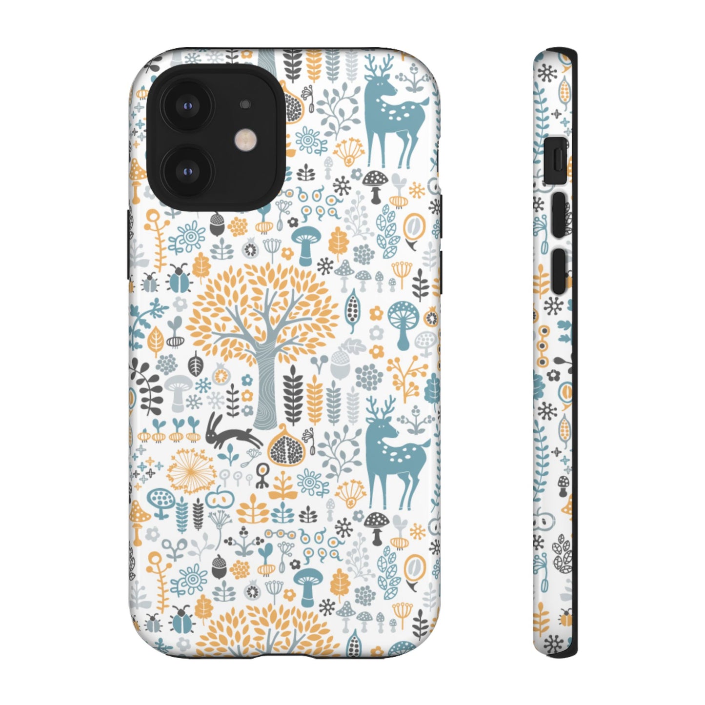 Nature-Inspired Phone Case, Durable Protective Cover, Bohemian Phone Accessory, Symbol of Strength, Eco-Friendly Gift