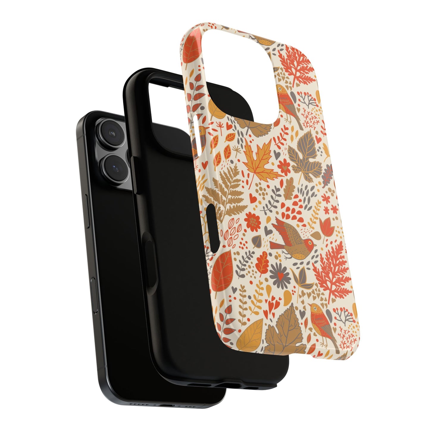 Floral Phone Case - Tough Cases for Nature Lovers, Stylish Cover, Nature-Themed Gift, Phone Accessories, Fall Aesthetic