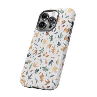 Stylish Floral Phone Case - Tough Cases, Nature-Inspired Design, Gift for Her, Phone Accessory, Floral Pattern Cover