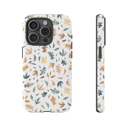 Stylish Floral Phone Case - Tough Cases, Nature-Inspired Design, Gift for Her, Phone Accessory, Floral Pattern Cover