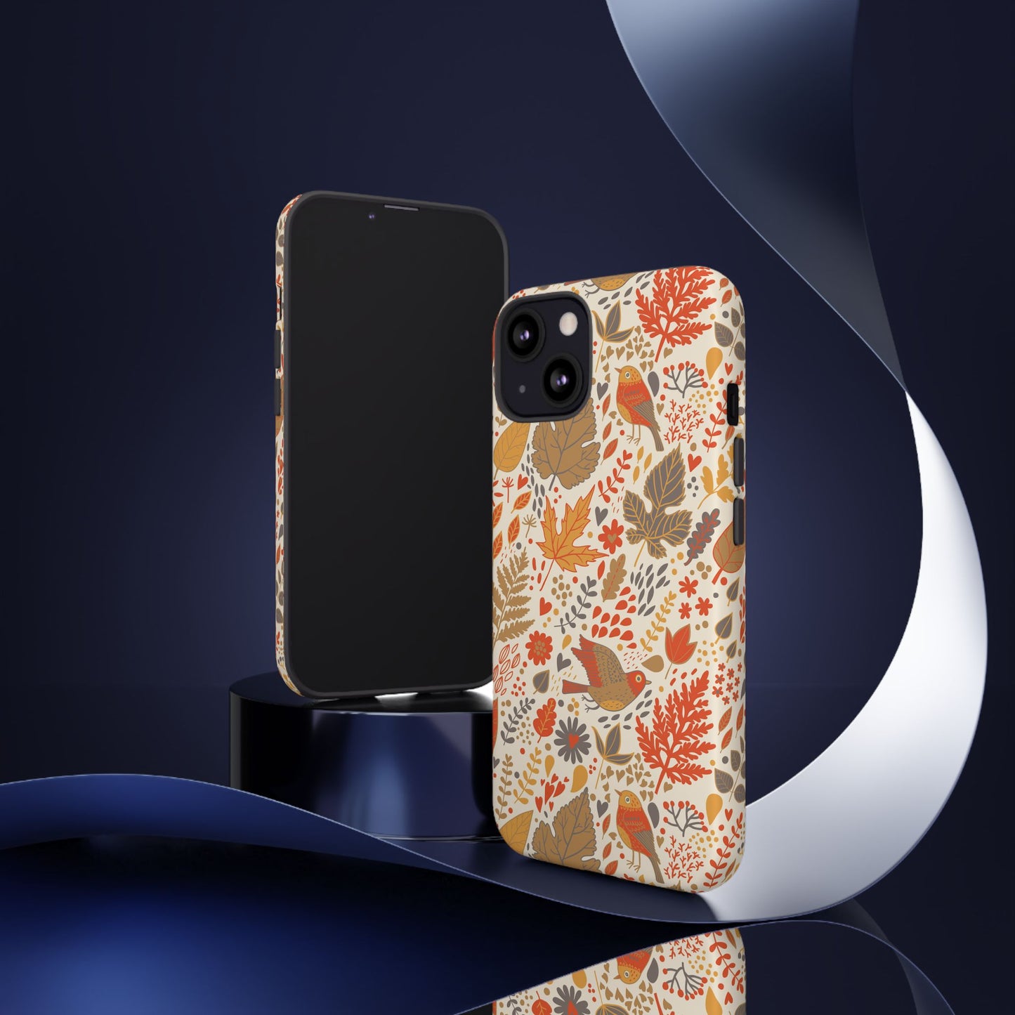 Floral Phone Case - Tough Cases for Nature Lovers, Stylish Cover, Nature-Themed Gift, Phone Accessories, Fall Aesthetic
