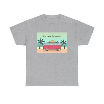 Van Life T-Shirt, Adventure Graphic Tee, Road Trip Unisex Shirt, Nature Wanderlust Top, Camping Hiking Apparel - MaisonThreadory