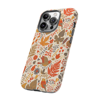 Floral Phone Case - Tough Cases for Nature Lovers, Stylish Cover, Nature-Themed Gift, Phone Accessories, Fall Aesthetic
