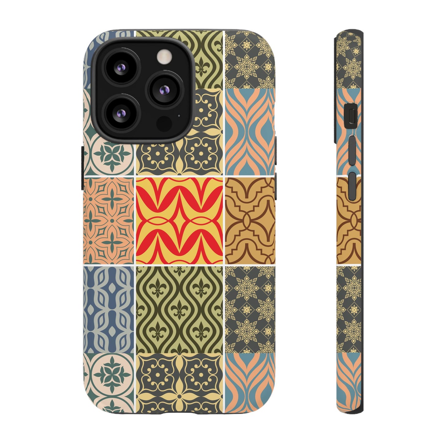 Decorative Phone Cases, Unique Phone Cover, Stylish iPhone Case, Gift for Phone Lovers, Trendy Tech Accessories