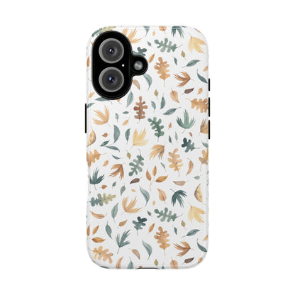 Stylish Floral Phone Case - Tough Cases, Nature-Inspired Design, Gift for Her, Phone Accessory, Floral Pattern Cover