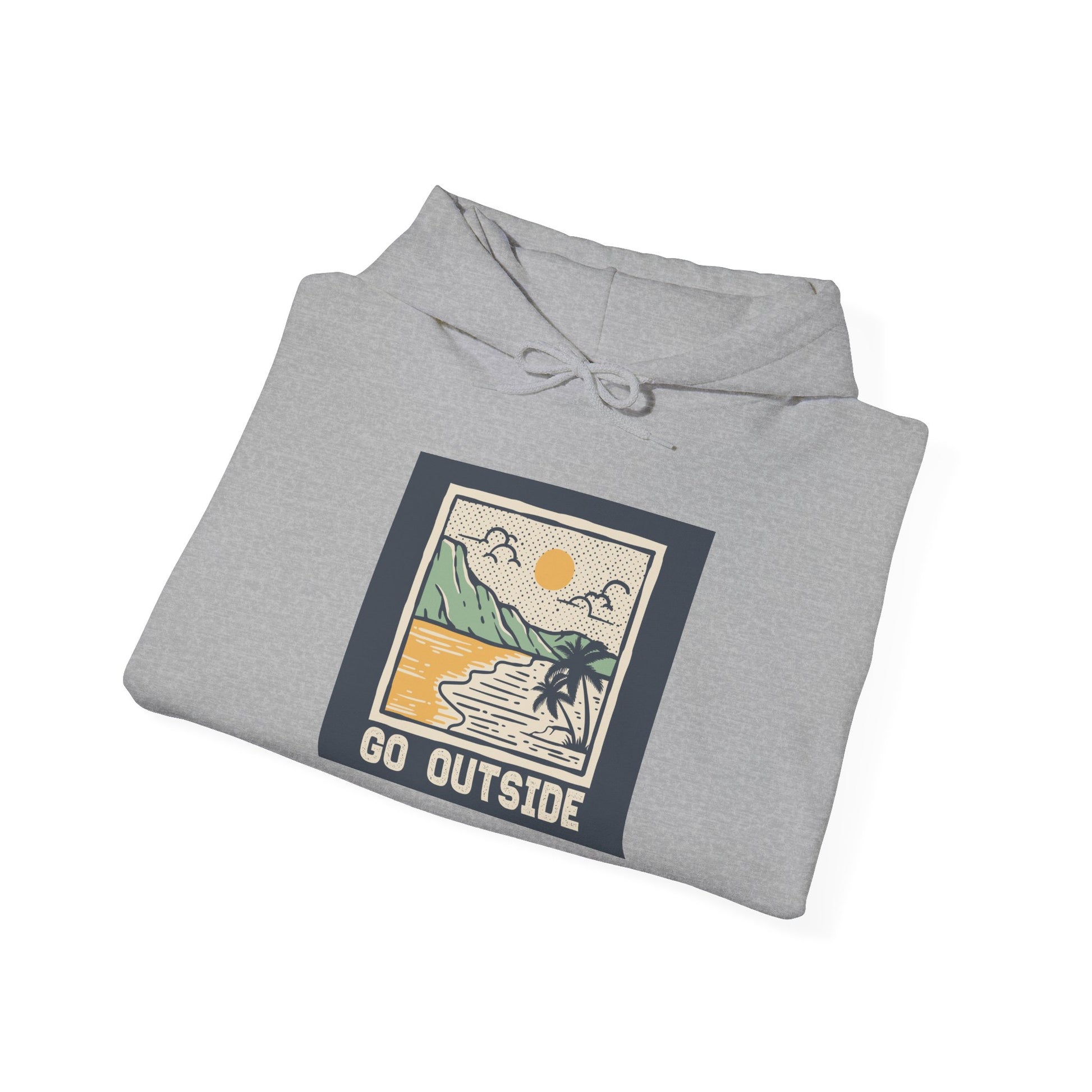 Outdoor Adventure Hooded Sweatshirt, Cozy Unisex Hoodie, Perfect for Hiking, Camping, Weekend Getaways, Gifts for Nature Lovers - MaisonThreadory