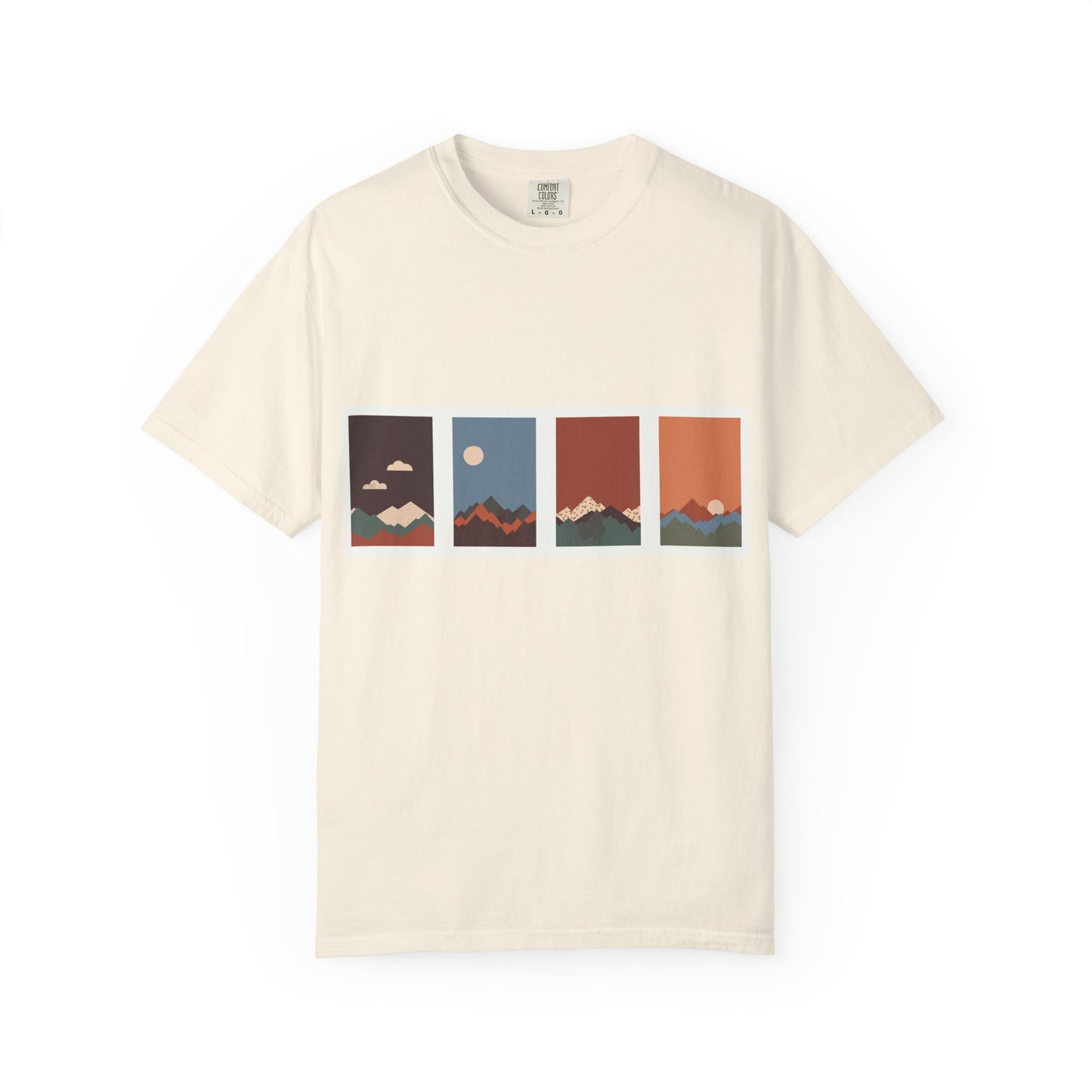 Unisex Mountain Sunset T-Shirt | Cozy Casual Wear, Nature Lover Gift, Travel Tee, Outdoor Adventure Shirt, Hiking Apparel