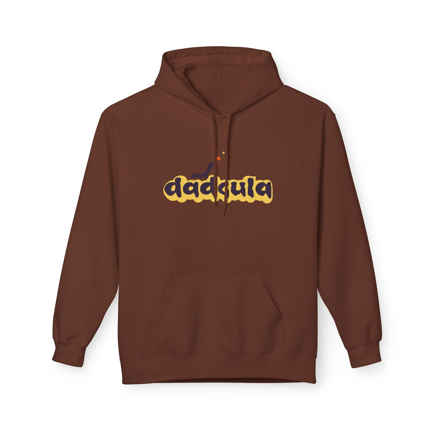Dramatic Fleece Hoodie with Unique Design, Cozy Fall Apparel, Great for Halloween, Casual Wear, Gift for Friends - MaisonThreadory