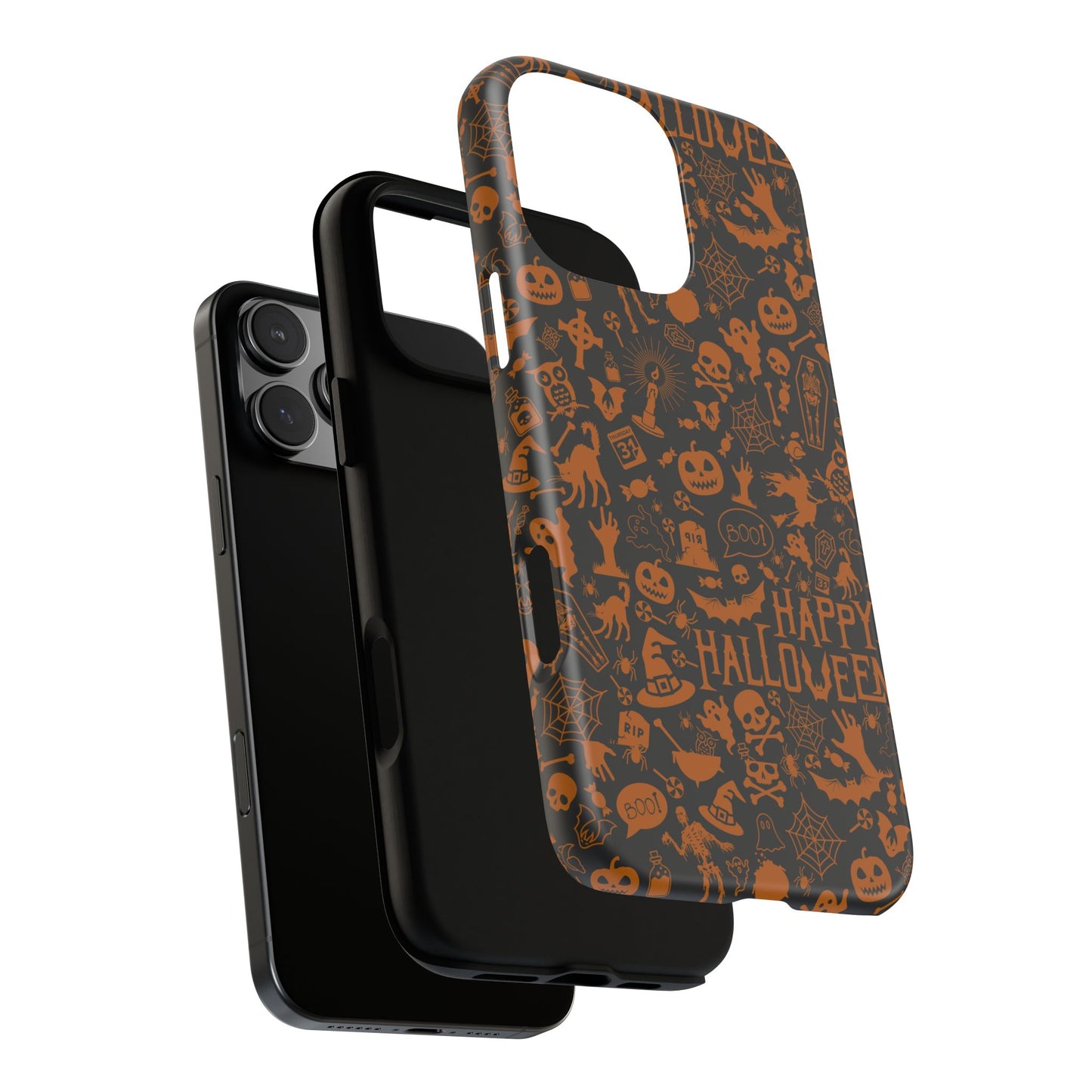 Halloween Phone Case, Tough Cases with Spooky Design, Trick or Treat Accessories, Perfect for Halloween Decor, Gift for Halloween Lovers