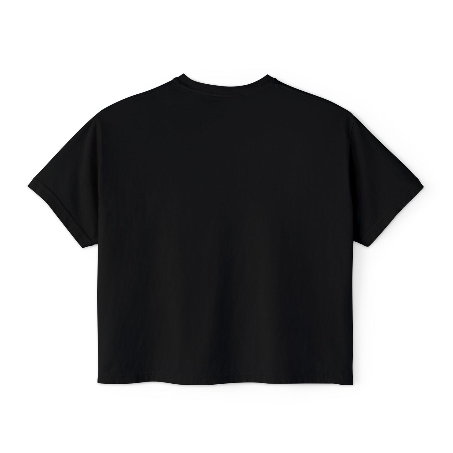 Cute Love Story Ghost Women's Boxy Tee, Fun Casual Top, Halloween Apparel, Gift for Ghost Lovers, Spooky Season Shirt, Relaxed Fit Tee - MaisonThreadory