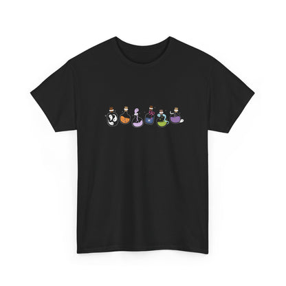 Charming Unisex Tee with Whimsical Characters, Funny Graphic Shirt, Gift for Friends, Comfortable Cotton Top, Casual Wear - MaisonThreadory