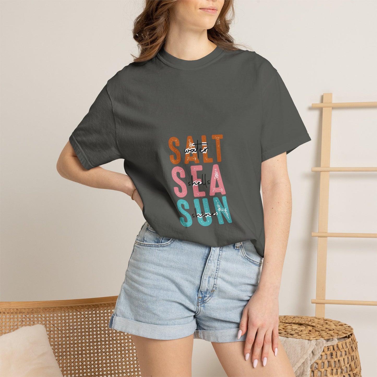 Salt Sea Sun Graphic Tee — Beach Vibes Summer T-Shirt