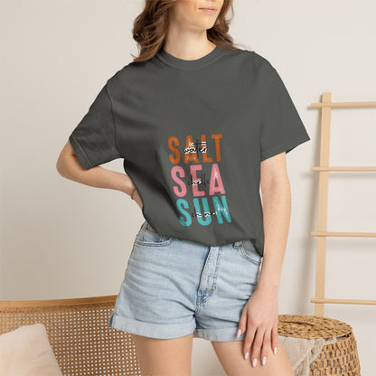Salt Sea Sun Graphic Tee — Beach Vibes Summer T-Shirt
