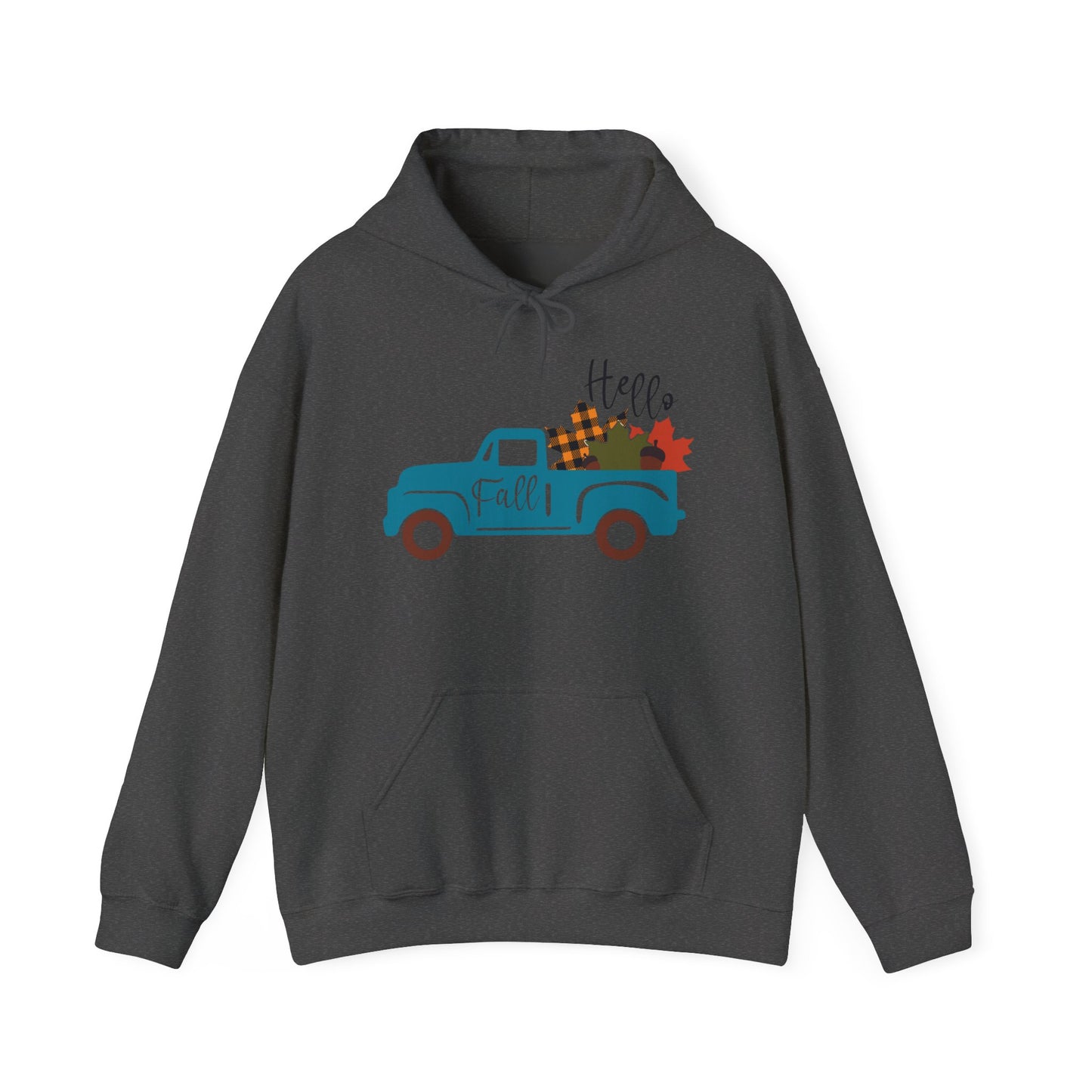 Fall Vibes Unisex Hoodie - Cozy Sweatshirt for Autumn, Perfect Gift for Thanksgiving & Casual Outfits, Hello Fall Design - MaisonThreadory