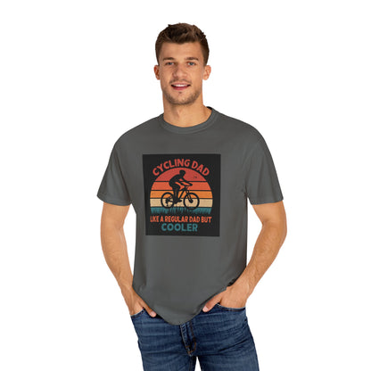 Cycling Dad T-Shirt, Vintage Bike Shirt for Dads, Perfect Gift for Father's Day, Cycling Enthusiasts Tee, Casual Family Gift - MaisonThreadory