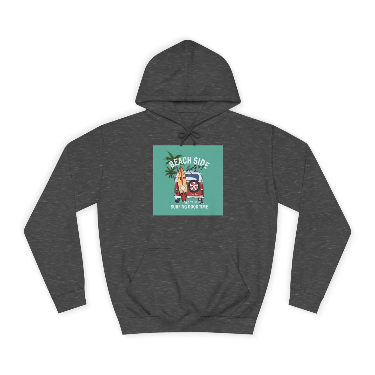 Beachside Vibes Unisex Hoodie | Perfect for College Students, Cozy Days, Summer Vacations, Gift for Friends, Casual Wear - MaisonThreadory